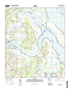 Spring Island 2017 topographic map thumbnail