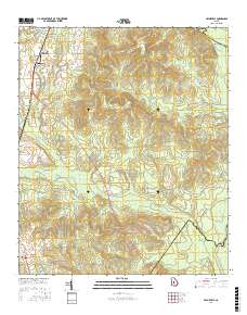 Hayneville 2017 topographic map thumbnail