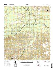 Hazlehurst North 2017 topographic map thumbnail