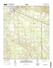 Hazlehurst South 2017 topographic map thumbnail