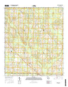 Hentown 2017 topographic map thumbnail