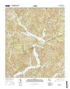 Hillcrest 2017 topographic map thumbnail