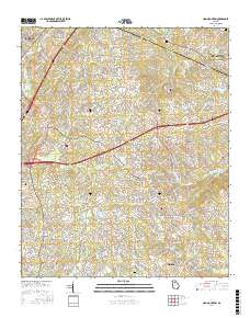 Hog Mountain 2017 topographic map thumbnail