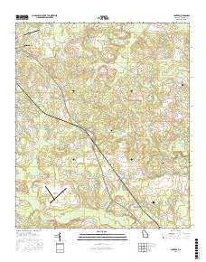 Hunters 2017 topographic map thumbnail