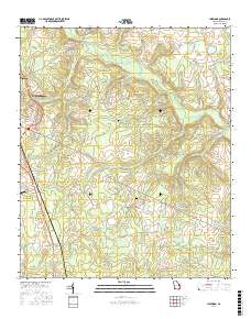 Idlewood 2017 topographic map thumbnail