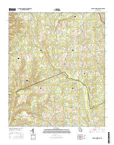 Irwins Crossroads 2017 topographic map thumbnail