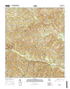 James 2017 topographic map thumbnail