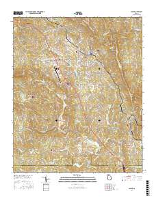 Jasper 2017 topographic map thumbnail