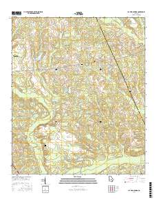 Jay Bird Springs 2017 topographic map thumbnail