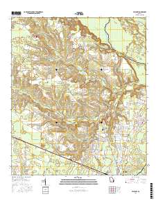 Jesup NW 2017 topographic map thumbnail