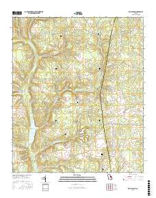 Kellys Pond 2017 topographic map thumbnail