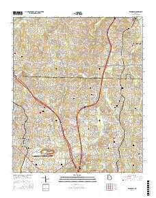 Kennesaw 2017 topographic map thumbnail