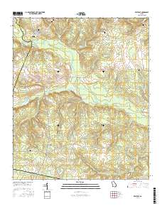 Keysville 2017 topographic map thumbnail