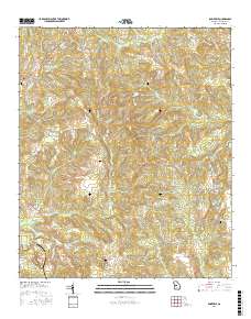 Knoxville 2017 topographic map thumbnail