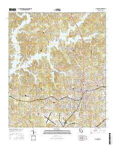 La Grange 2017 topographic map thumbnail