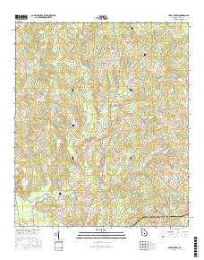 Lake Cypress 2017 topographic map thumbnail