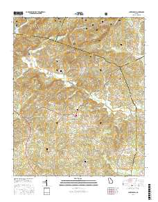 Lake Russell 2017 topographic map thumbnail