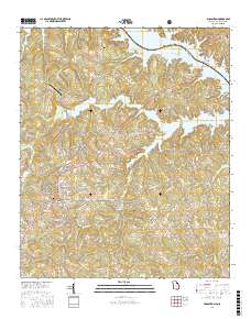 Lincolnton 2017 topographic map thumbnail