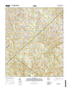 Loganville 2017 topographic map thumbnail