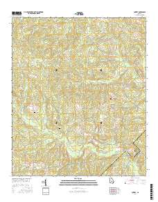 Lowery 2017 topographic map thumbnail