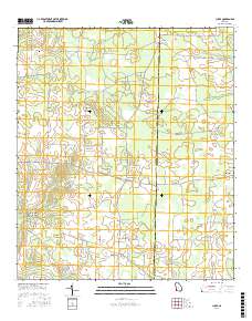 Lucile 2017 topographic map thumbnail