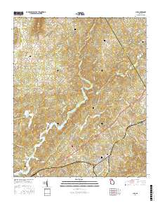 Lula 2017 topographic map thumbnail