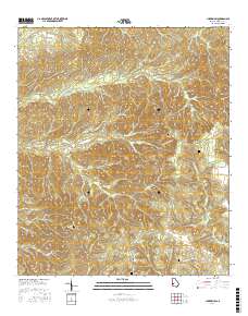Lumpkin SW 2017 topographic map thumbnail