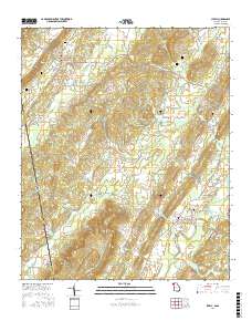 Lyerly 2017 topographic map thumbnail