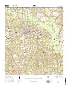 Lyons 2017 topographic map thumbnail