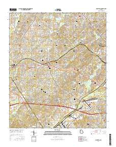 Mableton 2017 topographic map thumbnail