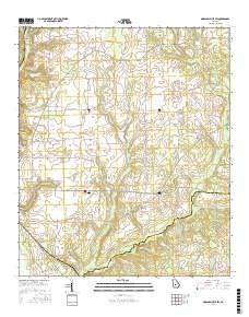 Marshallville SW 2017 topographic map thumbnail
