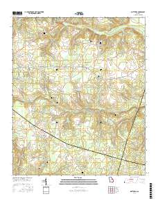 Matthews 2017 topographic map thumbnail