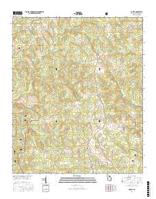 Maxeys 2017 topographic map thumbnail