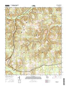McBean 2017 topographic map thumbnail