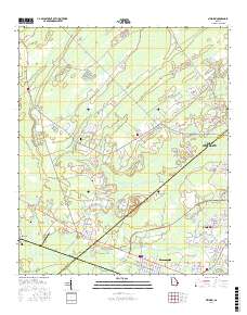 Meldrim 2017 topographic map thumbnail