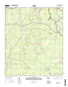 Meldrim SW 2017 topographic map thumbnail
