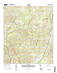 Merrillville 2017 topographic map thumbnail