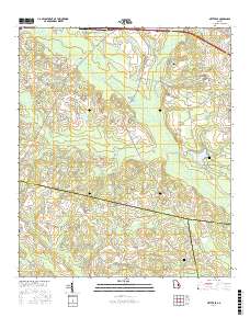 Metter SE 2017 topographic map thumbnail
