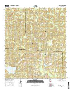 Miccosukee NE 2017 topographic map thumbnail