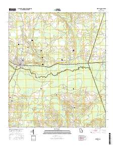 Midville 2017 topographic map thumbnail