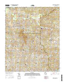 Mountain Park 2017 topographic map thumbnail