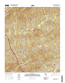 Mulberry Grove 2017 topographic map thumbnail