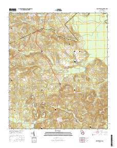 Napier Pond 2017 topographic map thumbnail