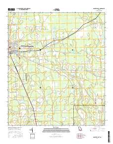Nashville East 2017 topographic map thumbnail