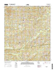 Nebo 2017 topographic map thumbnail