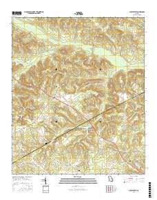 Nicklesville 2017 topographic map thumbnail