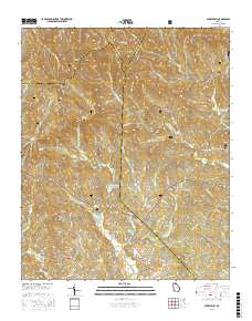 Nimblewill 2017 topographic map thumbnail