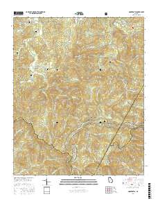 Noontootla 2017 topographic map thumbnail
