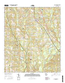 Ochlocknee 2017 topographic map thumbnail