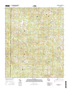 Odessadale 2017 topographic map thumbnail